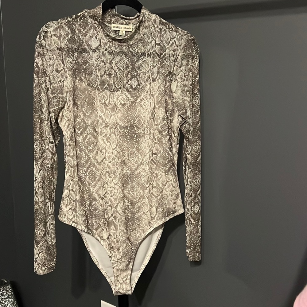 Animal Print Bodysuit